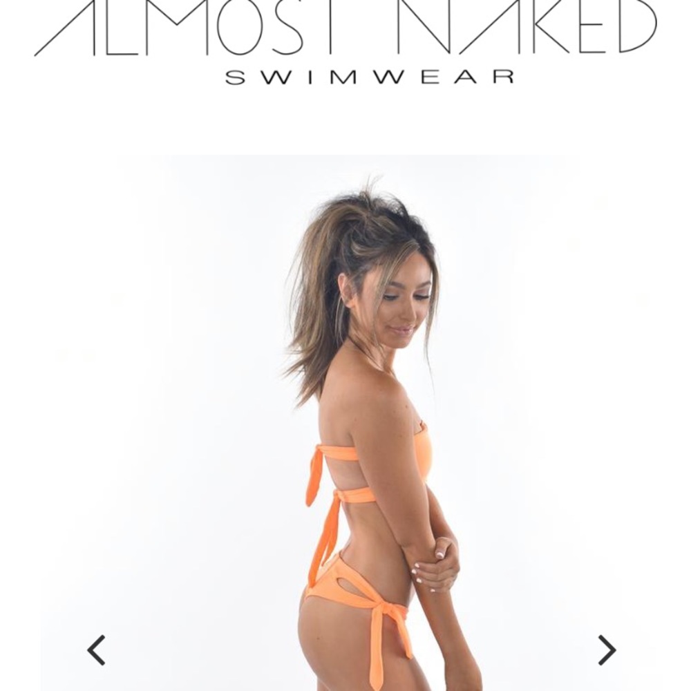 NWT Almost Naked Swim Kali bikini bottom/ MED
